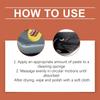 Leather Care Paste for Car Seats Interior Renovation Cleaner Protector Restores Shine Nourish Reduce Friction Easy Application