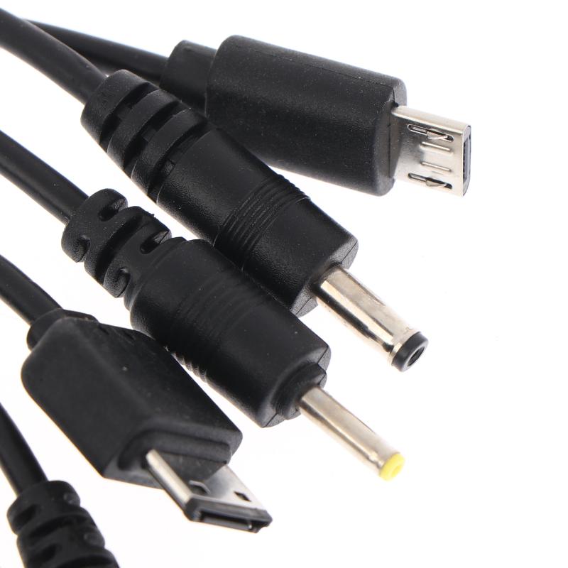 1 Pcs 20Cm Usb Power Charging Cable Wire Cord For Phone Universal 10 In 1 Micro Usb Dc Mobile Phone Charger Adapter Plug