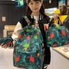 School Bag New Dinosaur Pattern Large Capacity Backpack Girl Schoolbag Lightweight Burden Reduction Backpack