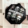 Famous German Rock Heavy Metal Band Rammstein Till Lindemann Umbrella, a Portable Iron Travel and Camping Essential Umbrella H5