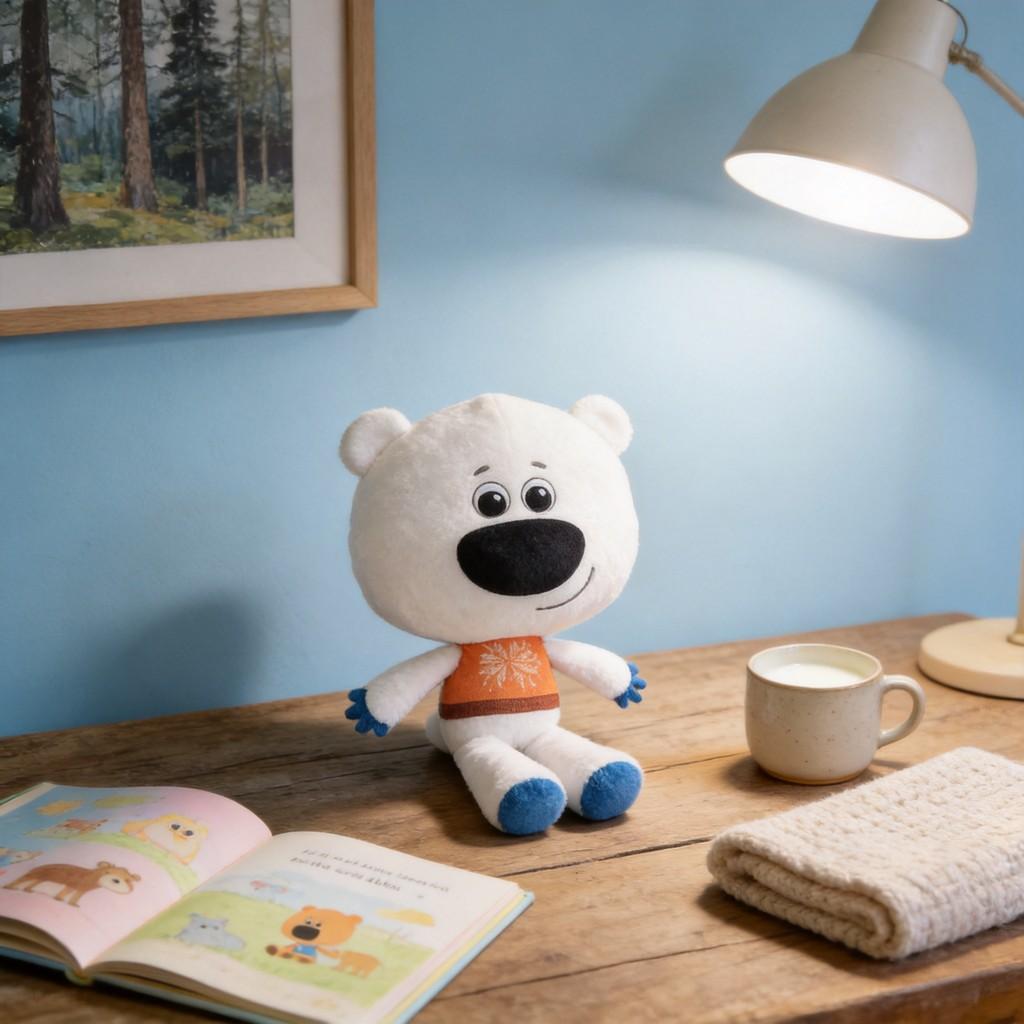 Be Be Bears Bjorn Bucky Tuchka Cartoon Plush Toy With Pp Cotton Filling For Kids Playroom Decor