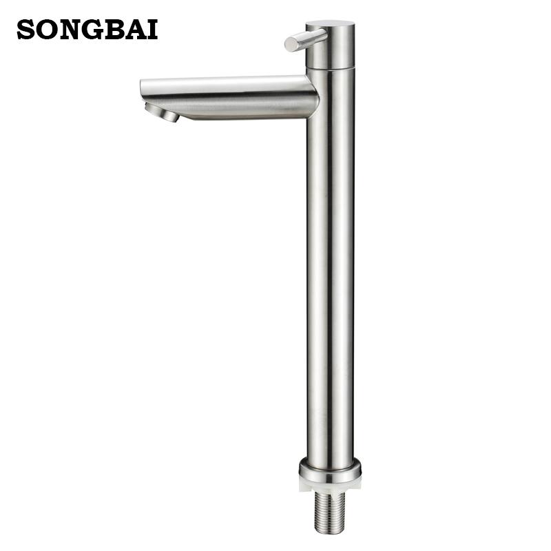 2026 Waterfall Faucet High Quality Modern Contemporary Stainless Steel Brushed Gold Single Lever Touchless Bathroom Tap (Silver,Nickle)