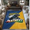 Penrith Panthers Kristall-Samt-Teppich Weich Anti?Rutschfeste Fußmatte Bequemer Wohnzimmer Schlafzimmer Dekor Teppich