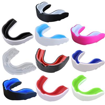 Mouth Guard Boxing Gum Shield Sports Mouthguard for Football Wrestling Hockey Lacrosse Boxing for Contact Combat Sport
