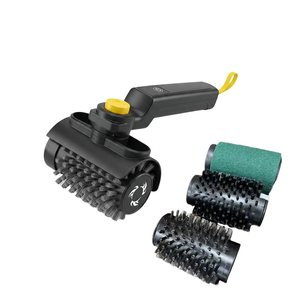 High Speed Wireless Electric Barbecue Brush Portable Grill Wire Cleaning Brush Barbecue Grill чёрный