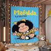 Cartoon MMafalda DIY Wall Tapestry For Living Room Home Dorm Decor Wall Art Decor
