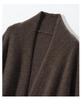 Women's V-neck Cashmere Cardigan: Cozy Batwing Sleeve, Thick Shawl Knitwear for Autumn & Winter