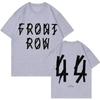 2026 44 Gruppo Etichette Cotone Hip Hop T-shirt Unisex Streetwear Manica Corta Girocollo Stampa Casual Traspirante Moda Maglietta Adulto