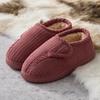 Winter Women Home Slippers Plush Warm Flat Slides Breathable Soft Non-slip Slippers Indoor Outdoor Men Casual Slippers