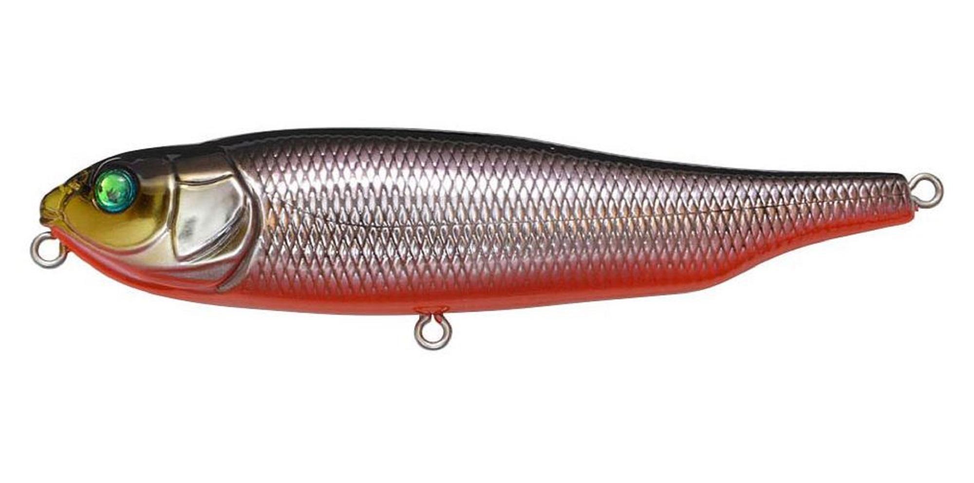 Leurre Megabass Dog X Giant SW 98mm – Flottant, Pour Bar – GG Aka Kin