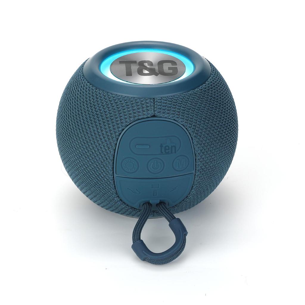 "TG337 Portable Bluetooth Speaker with LED Light - Compact Wireless Subwoofer"