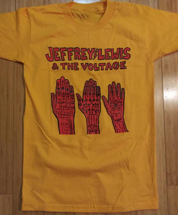 Футболка Джеффри Льюиса и The Voltage! Рубашка Горячо! Подарочная футболка унисекс BL098 XXXXL