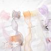 10Yards Organza Solid Color Ribbon 4Cm Wavy Edge Ribbon For For Flower Bouquet Gifts Packaging Party Decorations Diy