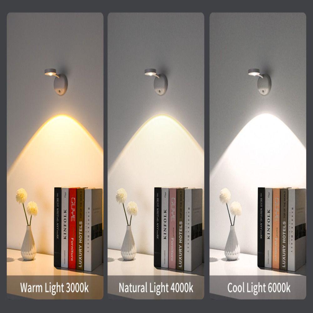 LED Wireless Spotlight Cat-Eye Bulb Battery Operated Picture Light Rechargeable Dimmable Art Display Light Neon Night Light
