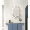 High Quality Cloud Shaped Makeup Mirror Wall-mounted Portable Standing Mirror Irregular Dressing Mirror Desk