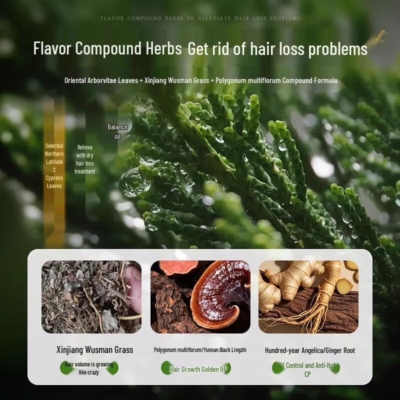 DR.MANELER Thuja Leaf & Wusiman Grass Shampoo Bar