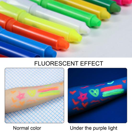 ACWOO Pintura Cara, 16 Colores Seguridad Tóxica Pintura