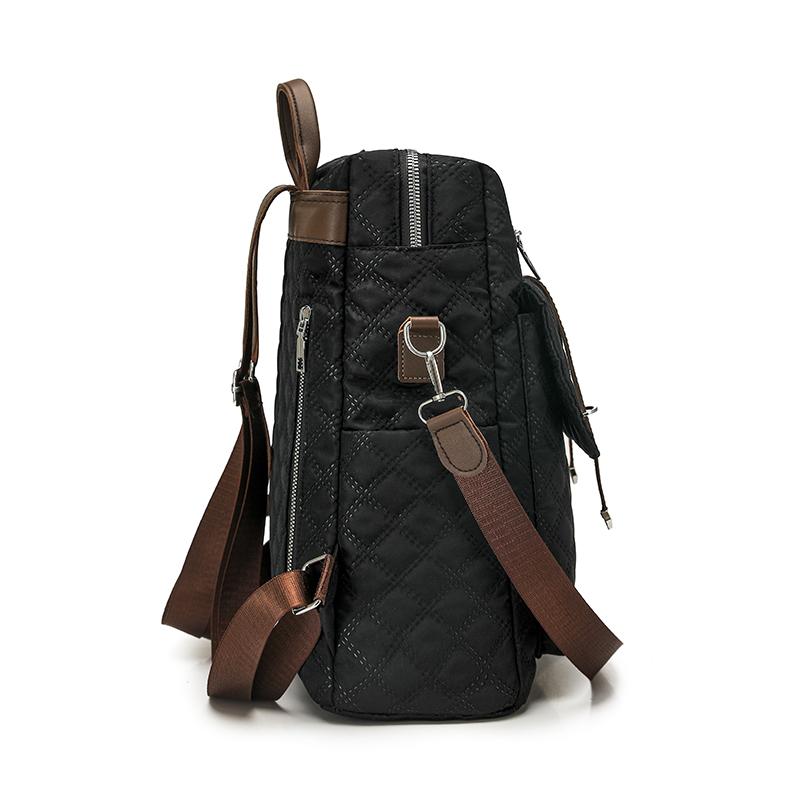 Quilted Women's Large Capacity Outdoor Backpack