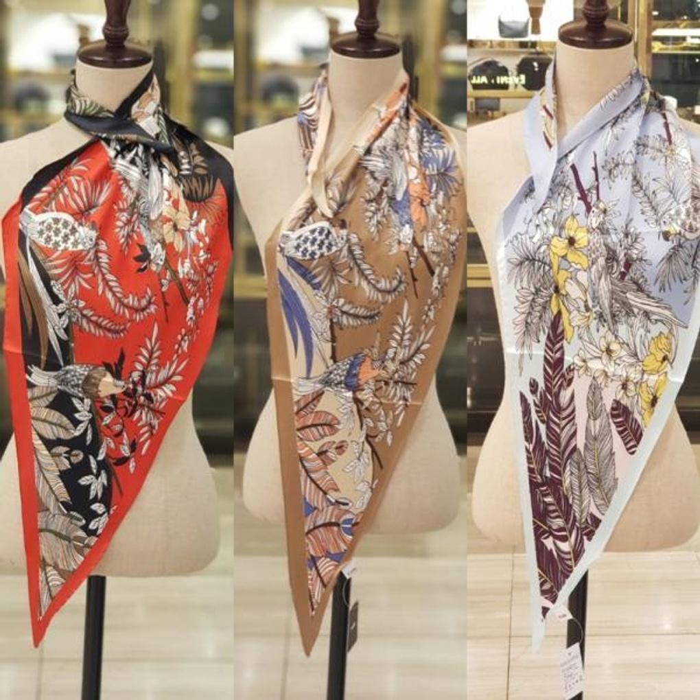 Saffron Bias Scarf E20S2PO503