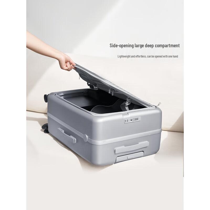 OIWAS OCX6641G 24-inch Side-Opening Hardside Luggage