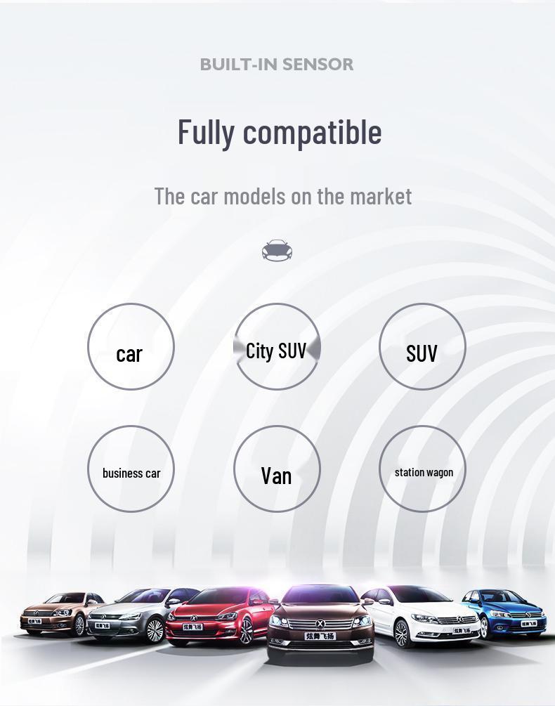 Solar-Powered Wireless Tire Pressure Monitor for Cars