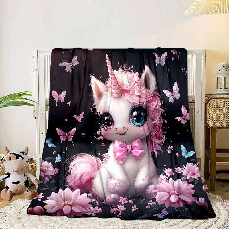 Magical Unicorn Fantasy Blanket Flannel Blanket Throw Blanket Sofa Cover Blanket Soft Premium Blanket Picnic Blanket Tv Blanket Gifts
