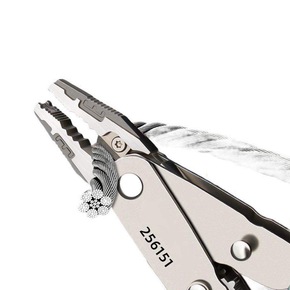 Multifunctional Pliers Needle-nose Design Flat-nose Gripping Wire Cutting Stripping Tool For Electrical Work Accessories