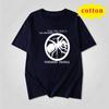 Retro Punk Band Short Sleeved Girl The Prodigy Circle Ant Black And White Printed Loose Round Neck Short Sleeved Tshirt