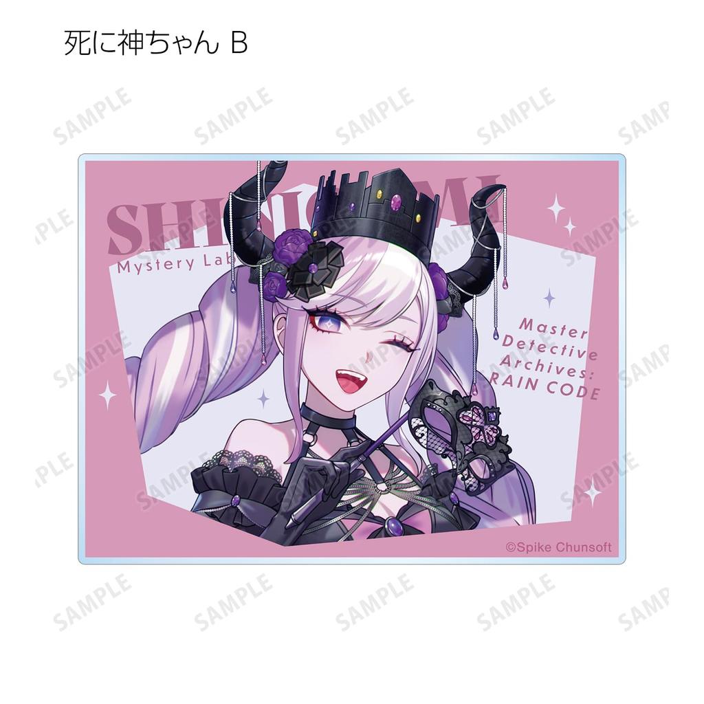Super Detective Casebook Raincode Honda Roaro Illustration Masquerade ver. Trading Acrylic Cards BOX of 8