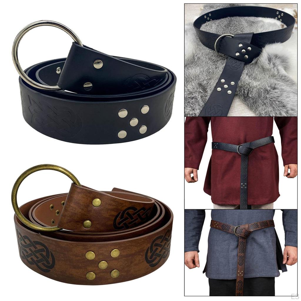 Medieval PU Leather Belt LARP