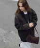 Ostkaka Soft Shoulder Mini Suede Brown