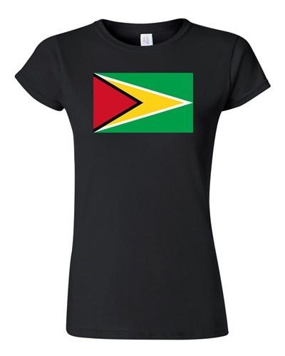 Junior Guyana Country Flag America Georgetown Nation Patriotic DT T-Shirt Tee Unisex T-Shirt S
