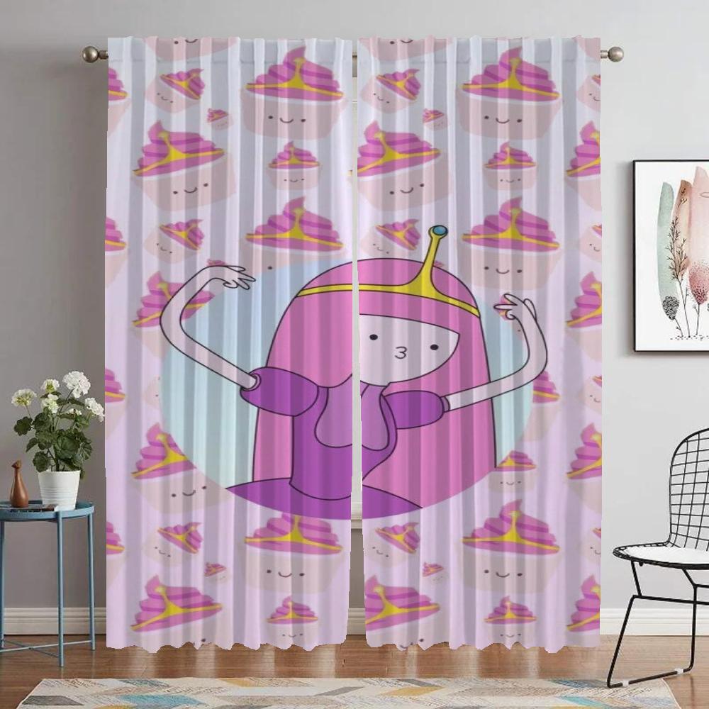 Dekoracja Halloween Czas na Przygodę Zasłony do Salonu Zasłona do Pokoju 2 Panele Rolety Zasłony do Wnętrz Domu Przegroda