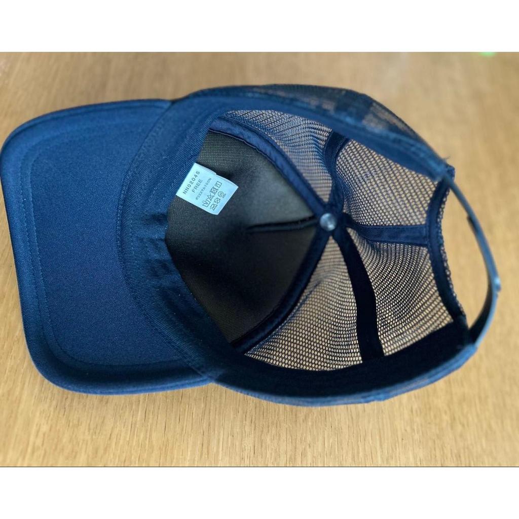 Used The North Face Mesh Cap 100% Polyester Navy NN02045