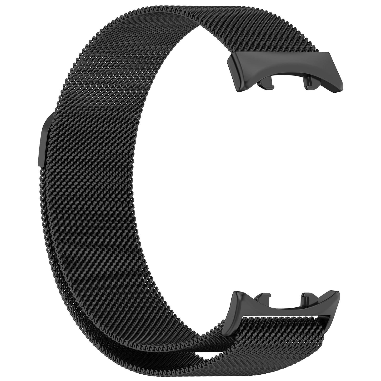 

For Honor Watch Fit Elegant Edition/Vitality Edition Watch Band Magnetic Milanese Loop Metal Strap Black