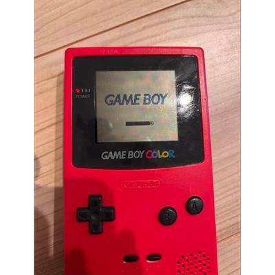 Used Nintendo GAME BOY COLOR Red Console