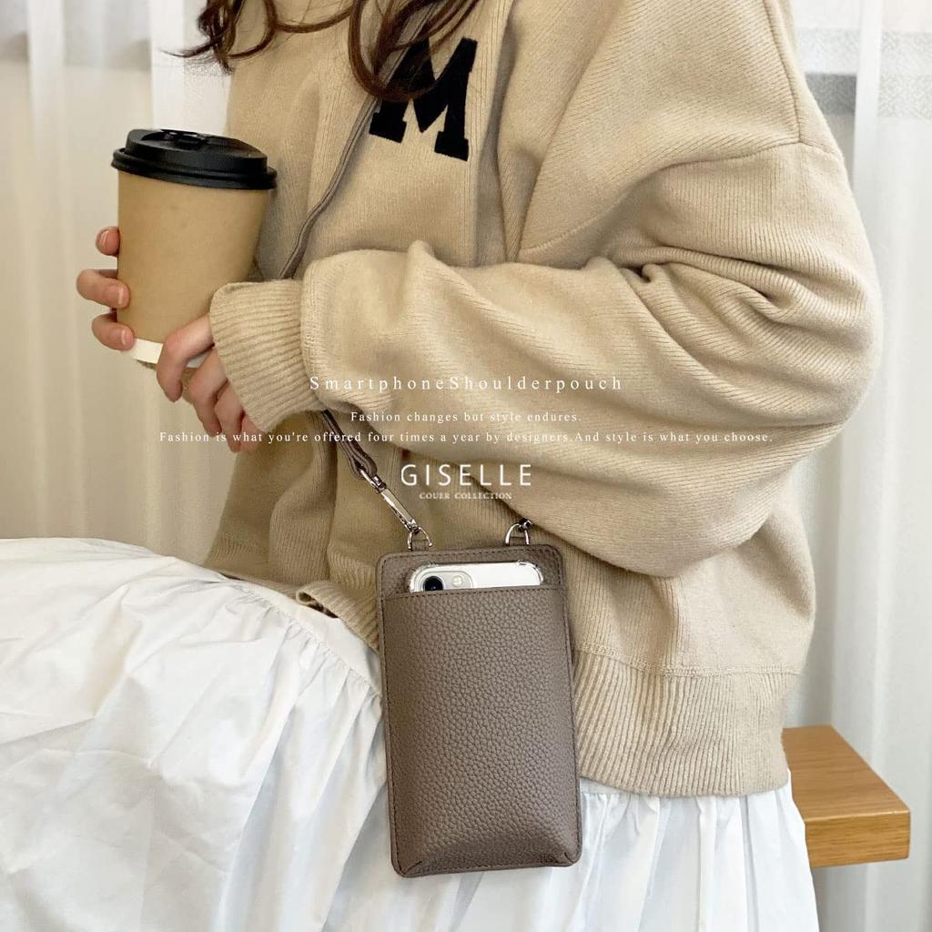 Crossbody skulder smarttelefon liten lommebok skulder mynt vertikal med [Gisele] veske, veske, pung, veske, lommebok, lettvektig, dame, reise, fritid,