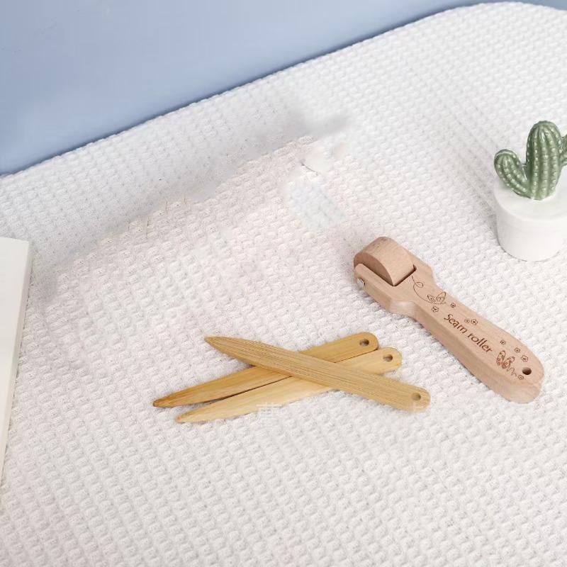 Wooden Handicrafts Ironing Patchwork Pressing Plate Pressing Cloth Pressing Seam Ironing Pillow Tool Hand Held Seam Block Wooden