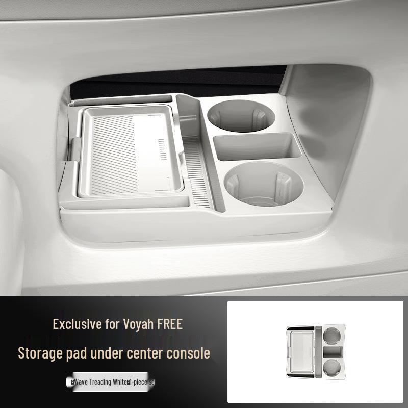 Suitable for 25 Lantu FREE+ Models: Silicone Console Storage & Glasses Case Car Accessory.