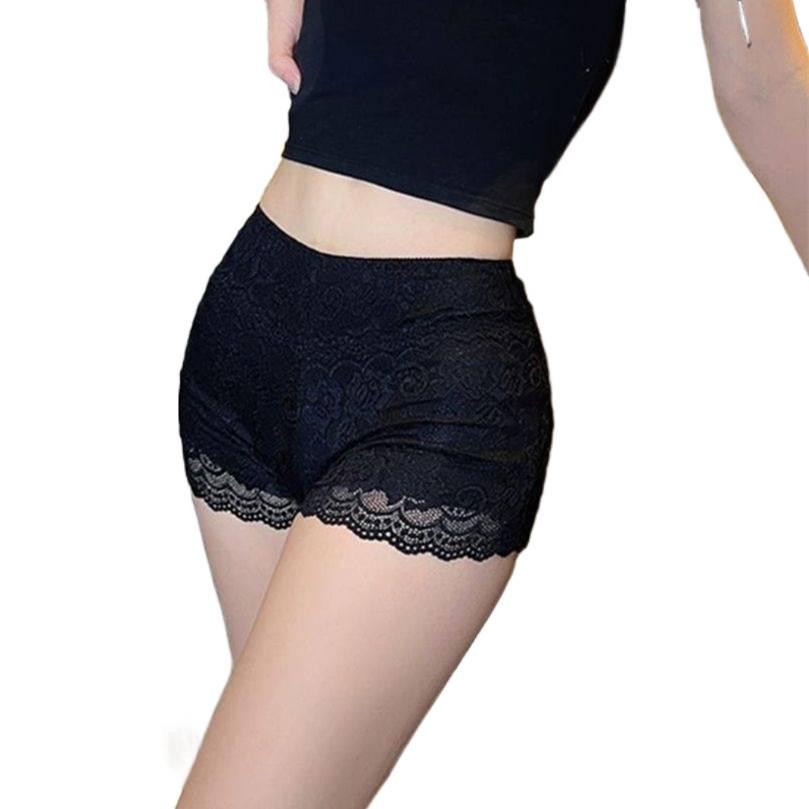Stylish Women's Lace Safety Shorts: Anti-Exposure, Summer Thin, Wear Outside, High-End Two-in-One Base Layer