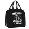 Sac à déjeuner isotherme personnalisé Johnny Hallyday Chanteur de Rock Français pour Pique-nique en Plein Air Réutilisable Glacière Thermique Boîte Bento Femmes Enfants