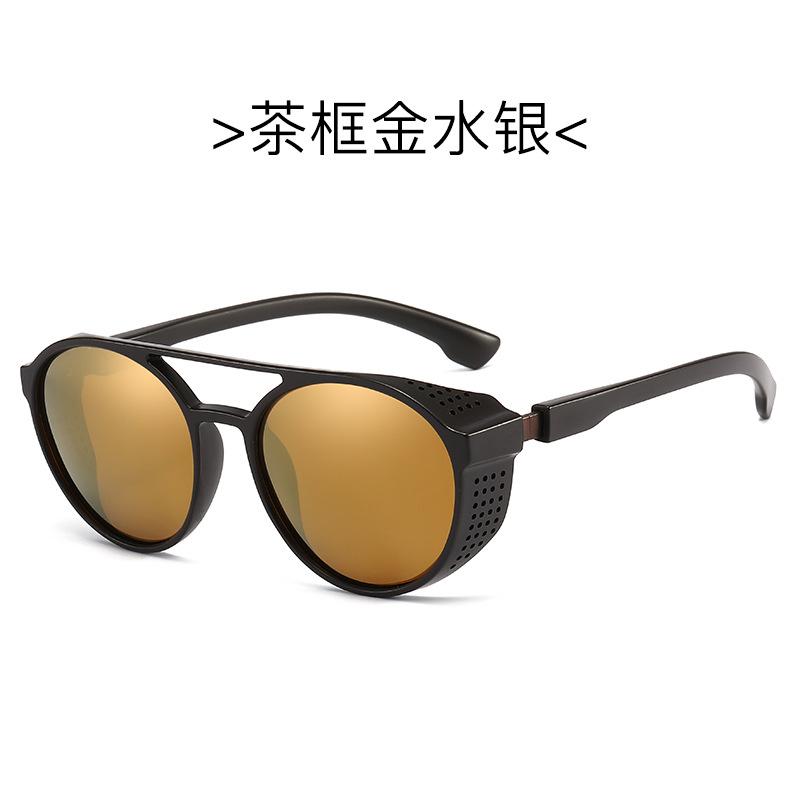 Men'S And Women'S Polarized Sunglasses Round Frame Sunglasses Driving Glasses Outdoor Fishing Glasses Cycling Glasses Series Xy419