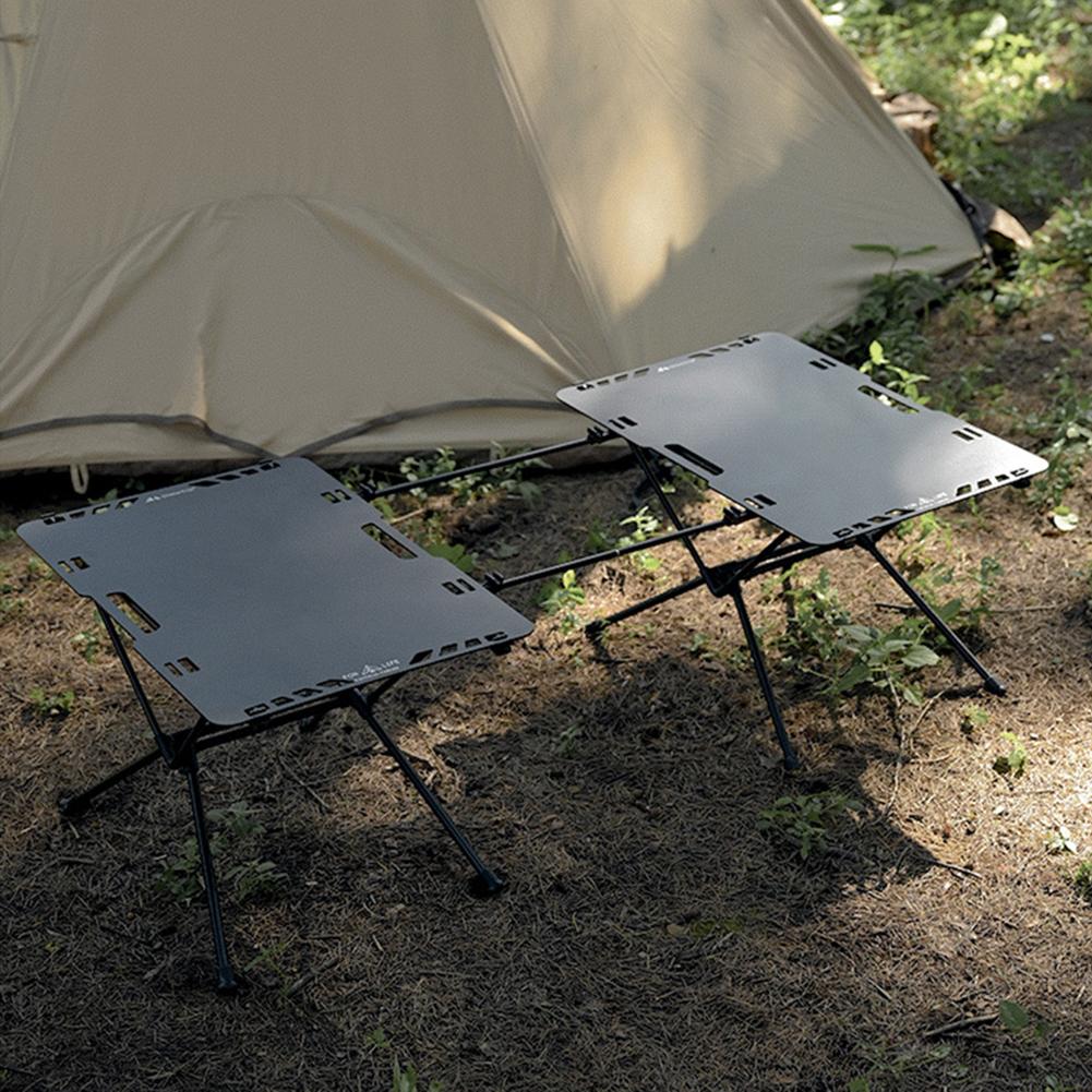 2Pcs Folding Table Connector Camping Accessories Picnic Table Connector Folding Table Connection Rod for Helinox Tac-tical Table