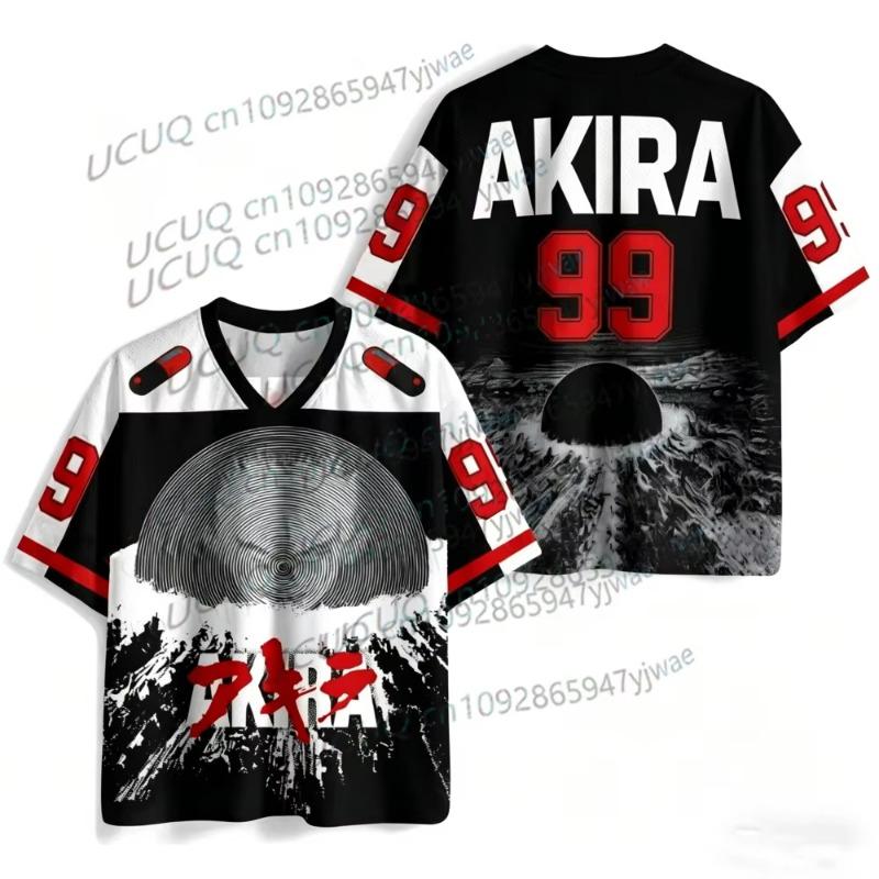 2026 Summer Women s Fashion Outdoor Sports Fitness Akira 3D Printed T-shirt Street Cosplay Plus Size T-shirt Tops L