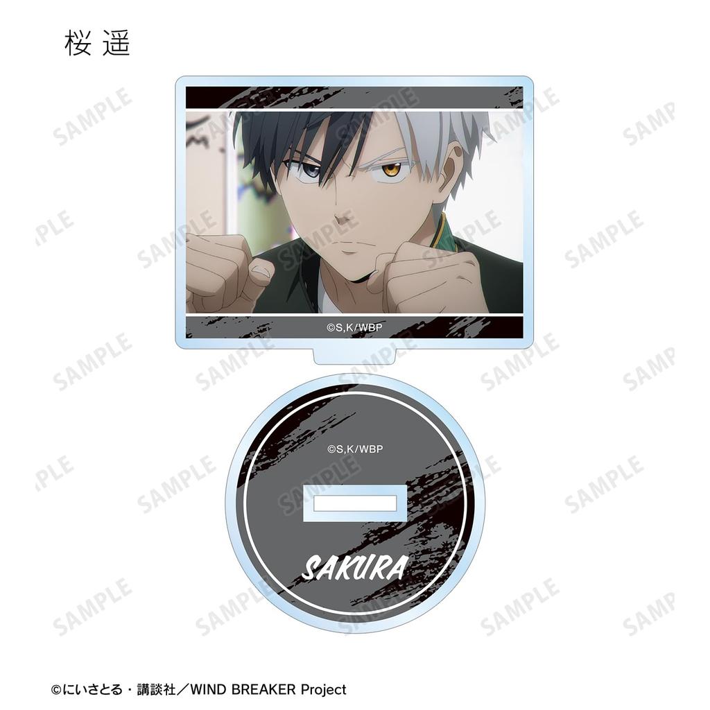 TV Anime Trading Scene Acrylic Stand Box "WIND BREAKER" 7-piece