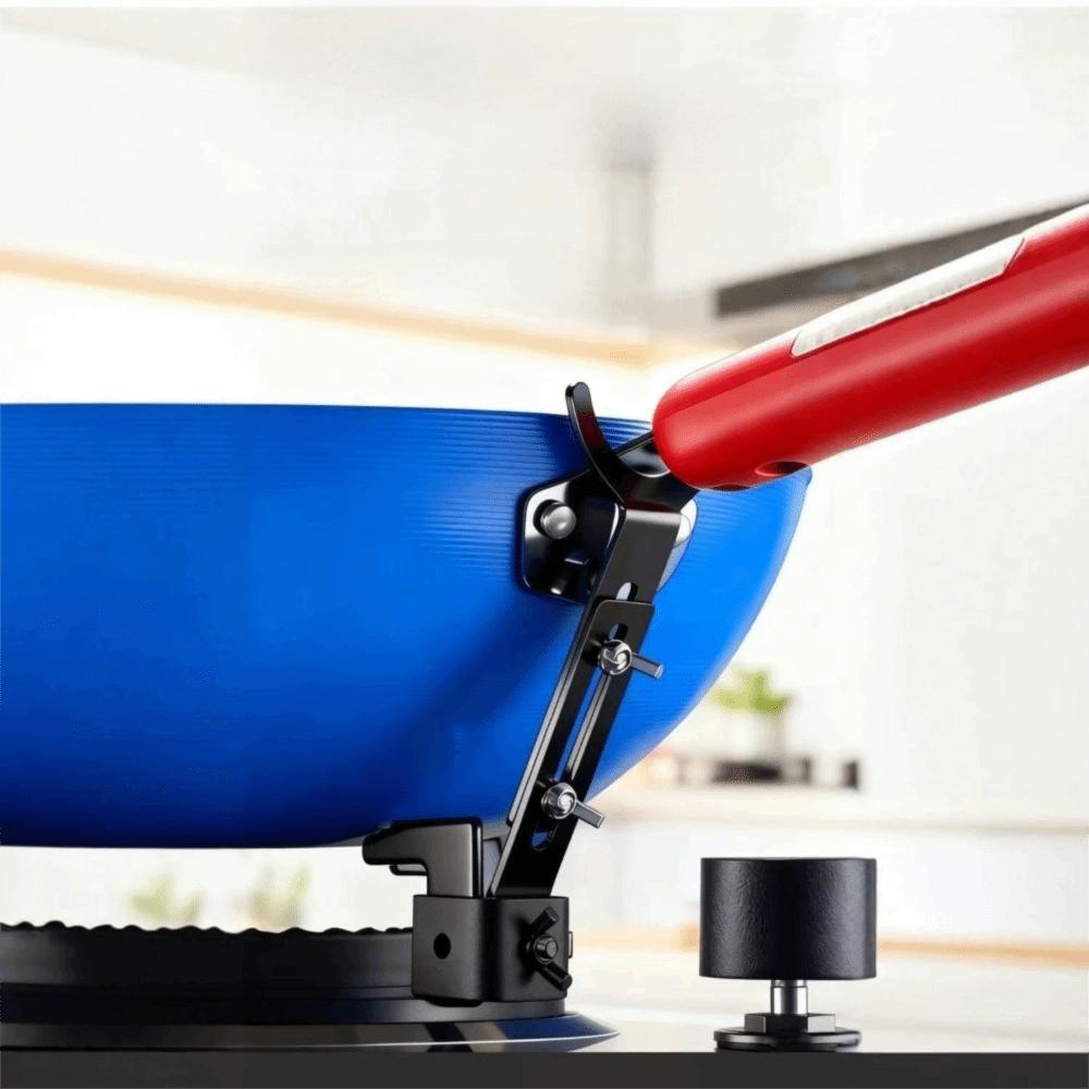 Nonslip Pot Handle Support Holder Y Shape Pot Handle Support Stand Stove
