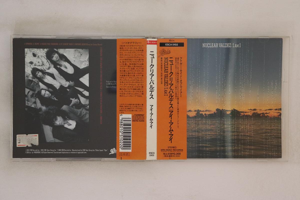 

CD NUCLEAR VALDEZ - I Am I ESCA5102 Epic 1990 Япония Obi Rock Б/у