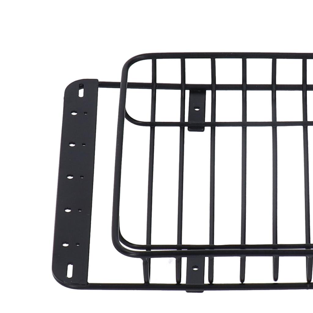 Dachträger Metall Gepäckträger Leichtgewicht Autoteile für Axial SCX10 III TRX?4 1/10 RC-Auto