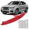 Bumper Warning Reflector Rear Bumper Reflector Safe Driving OE Standard ABS Plastic Professional for F26 X4 SERIES 2014‑2016