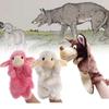Adorable White Sheep And Big Bad Wolf Storytelling Puppet Hat For Kids Playtime